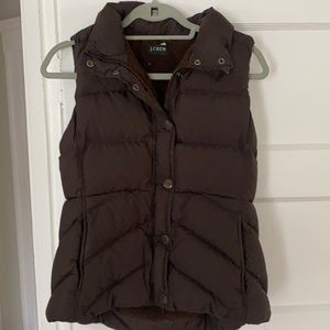 Jcrew down puffer vest